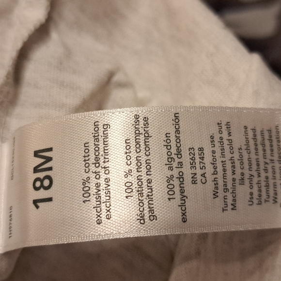 Child if Mine by Carters 18 months NEW - Picture 4 of 8